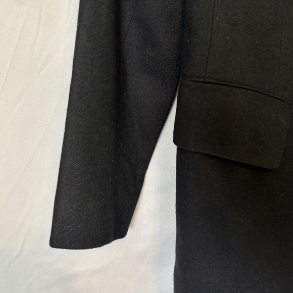 Vintage Evan-Picone Black Wool Blazer Women’s Size 12 ILGWU Made in USA Classic - Picture 3 of 9